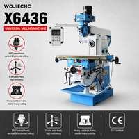 Fraiseuse universelle à tête pivotante WOJIE X6336 de haute précision certifiée CE ISO9001