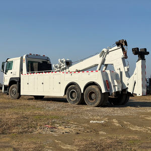 Camión Grúa de <span class=keywords><strong>Segunda</strong></span> <span class=keywords><strong>Mano</strong></span> Chino de Servicio Pesado, 340 CV, Sinotruk Howo 6x4, Camión de Remolque en Venta - Product Image 5