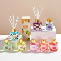 Diffuseur de parfum en rotin de luxe, personnalisé pour la maison, nouveau diffuseur de parfum, huile essentielle naturelle, diffuseur de parfum aux fleurs