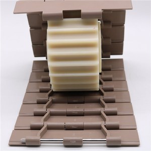 Chất lượng cao chịu nhiệt 8505 phẳng băng tải mô-đun nhựa hàng đầu cho ngành công nghiệp thịt rau quả tùy chỉnh chiều dài 1-100m - Product Image 5