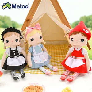 Metoo Doll Original 2023 New Sweet Plushies Girl Soft Stuffed Toy Kids Plush Toys