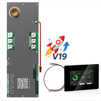 BMS Inversor Jikong Energy Storage JK 48V V19 200A JKBMS Lifepo4 16S PCB con Núcleo Metálico y Alta Capacidad de Almacenamiento de Energía