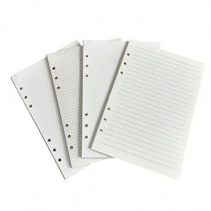 A6 Printed Gift Refill <b>Lined</b> Loose Leaf Paper for <b>Notebooks</b> Refillable 6 Holes - Product Image 1
