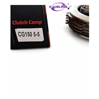 Ensemble d'embrayage renforcé pour moto CG150, 5 postes, 5 disques, petit trou avec boîtier pour Honda CG150