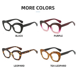 Venta caliente precio al por mayor logotipo personalizado mujeres Moderno marco grande <span class=keywords><strong>presbicia</strong></span> <span class=keywords><strong>gafas</strong></span> de lectura para las señoras - Product Image 3
