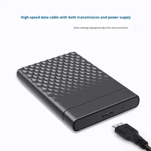 Nouveau boîtier de <span class=keywords><strong>disque</strong></span> <span class=keywords><strong>dur</strong></span> <span class=keywords><strong>externe</strong></span> SATA de 2,5 pouces avec <span class=keywords><strong>alimentation</strong></span> <span class=keywords><strong>externe</strong></span> pour SSD et HDD, transmission haute vitesse - Product Image 2