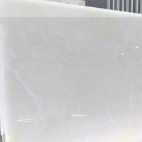 Tostone - Vente flash - Dalle de marbre onyx blanc élégante pour revêtement mural de hall d'hôtel de luxe, décoration de meubles en marbre
