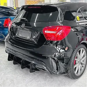 Difusor de Parachoques Trasero para Mercedes Benz Clase A W176 A180 A200 A250 A260 A45 AMG Hatchback 2013-2018, Alerón, Kit de Carrocería - Product Image 4