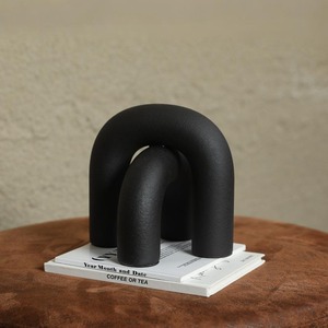 Wabi-Sabi stile moderno geometrico in ceramica mobile personalizzabile formato soggiorno <span class=keywords><strong>arte</strong></span> astratta Soft arredi - Product Image 2