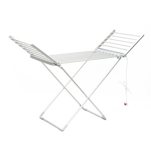 Hot Bán Có Thể Gập Lại Điện Quần Áo Khô Giá Giặt Móc Áo Máy Sấy Giá Đứng Gấp Vải Trong Nhà Khăn Nóng Airer - Product Image 1