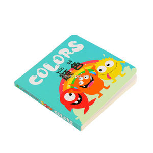 Impresión de Libros de Cartón para Niños Personalizados, Libros Educativos para Niños Pequeños, Aprendizaje de Colores, Cartón Grueso con Esquinas Redondeadas, Fabricante de Libros Infantiles - Product Image 3