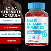 Gummies OEM Maca et Horny Goat Weed Marque Privée Hommes Adultes Supplément Alimentaire Énergie et Endurance Athlétique 60 Comprimés Halal