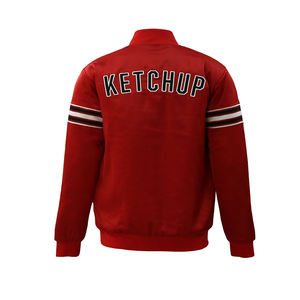 แจ็คเก็ตเบสบอลบอมเบอร์วินเทจสำหรับผู้ชายแจ็คเก็ตลำลองทันสมัย - Product Image 4