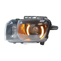 Ensemble de phare à LED modifié pour Chevrolet Camaro 2009-2012 avec accessoires de voiture de lampe avant Angel & Devil Eye