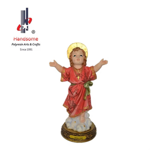 Statua di Gesù Bambino Cristo da 8 Pollici, <span class=keywords><strong>Nino</strong></span> 3D, <span class=keywords><strong>in</strong></span> Resina Religiosa, Personalizzabile, Dipinta a Mano, Regalo Durevole - Product Image 5