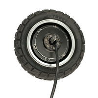 90/55-6 10 pouces 48V 60V 1000W 1500W sans balais frein à disque sans engrenage Kit de Conversion de moteur de moyeu de Scooter électrique