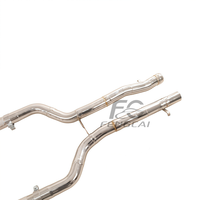 Collecteur d'échappement isolé SS304 pour Mercedes-Benz S500 W221 5.5L 2005-2012 – Tuyaux d'échappement haute performance pour voitures