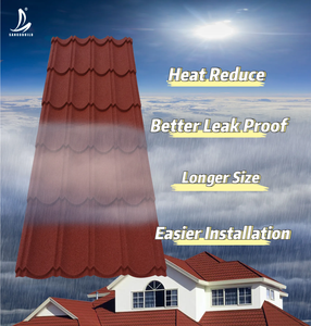 <span class=keywords><strong>Tuiles</strong></span> de toiture longues en acier revêtu, prix usine, Zambie, Kerala, <span class=keywords><strong>tuiles</strong></span> de toiture métalliques revêtues de pierre, tôle de toiture pour maison - Product Image 4