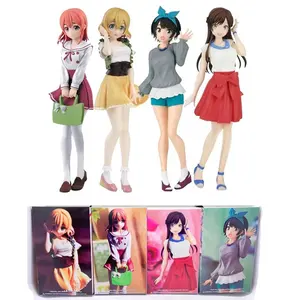 Rent A Girlfriend Anime Figure Chizuru Mizuhara Sarashina Ruka Rented Girlfriend Collectible Model Figure Toys color box