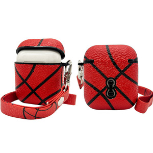 Football <span class=keywords><strong>Basketball</strong></span> Rugby Baseball étui en cuir pour Apple <span class=keywords><strong>Airpods</strong></span> 1/2/3/4 protecteur pour <span class=keywords><strong>Airpods</strong></span> Pro 2 housse casque sans fil sac - Product Image 2