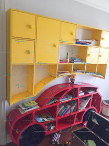 Chiquitos خزانة كتب خشبية للأطفال بتصميم بسيط منزلي موفرة للمساحة بتصميم جديد - Product Image 6