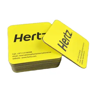 Posavasos de Té Clásico de 3 mm, Ecológico, de Alta Calidad, con Impresión Personalizada OEM, <span class=keywords><strong>Precio</strong></span> al por Mayor - Product Image 1