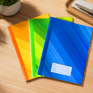 Fabricante de Cuadernos de Notas para Clases con Impresión a Color Brillante en Sarga Degradada Tricolor para Instituciones de Formación ODM - Product Image 5