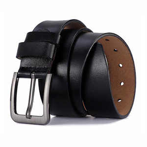 LQbelt <span class=keywords><strong>cintura</strong></span> da <span class=keywords><strong>uomo</strong></span> in vera pelle pelle bovina blu bianco marrone cinture con fibbia ad ardiglione in lega per <span class=keywords><strong>uomo</strong></span> cinture maschili fabbrica di alta qualità - Product Image 3