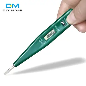 交流/DC测试仪笔电气指示器电压表数字电压表12V-250V插座墙壁交流/DC 220V电源插座检测器传感器 - Product Image 1