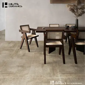 HILITE 600*600 9mm Matt Rustic Porcelain Tile For Bathroom And Toilet