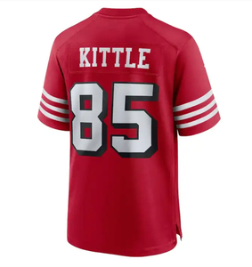 2024 đội bóng đá mỹ Jersey khâu bóng đá mỹ mặc #19 Samuel #54 Warner #97 bosa #10 garoppolo #85 kittle - Product Image 2