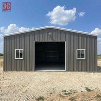 Atelier préfabriqué en structure acier de type léger, fabriqué en usine par ZTSS, pour entrepôts, avec services de cintrage, découpe et soudage.