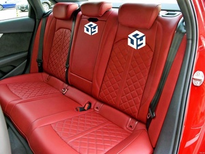 Accesorios para Automóviles, Funda de Cuero Personalizada, Asientos Deportivos de Carreras, Asiento Deportivo RS6 para <span class=keywords><strong>Audi</strong></span> A3 A4 A5 A6 A7 Q5 <span class=keywords><strong>Q7</strong></span> Q8 Upgrade - Product Image 2