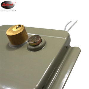 बिजली गेट दरवाजा ताला Hyland OEM सीई 1073DL डबल सिलेंडर खुला छोड़ दिया, 12V बिजली रिम ताला पुश बटन के साथ, - Product Image 5