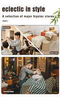 Moolin Meilleures Ventes Fauteuil de Massage Capillaire Confortable pour Spa de Tête, avec Massage Automatique, Style Thaïlandais et Japonais, pour Salon de Coiffure et Spa, avec LED