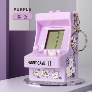 Mini <span class=keywords><strong>Console</strong></span> de jeu de la taille d'une paume Jouet Puzzle classique nostalgique Jouet culturel et créatif Cadeau créatif Porte-clés - Product Image 4