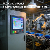 Controlador Lógico Programable de Ahorro de Energía, Gabinete de Control PLC Industrial para Control de Procesos en Plantas de Manufactura