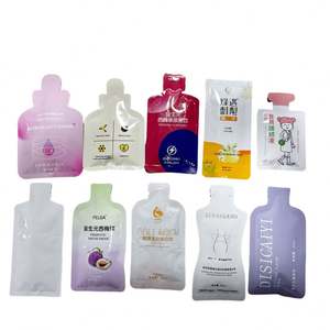 Máquina de llenado y envasado de líquidos de 2 cabezales para bolsas preformadas de forma especial, para miel, crema, leche, perfume, bebidas, detergente, salsa de soja y vinagre - Product Image 6