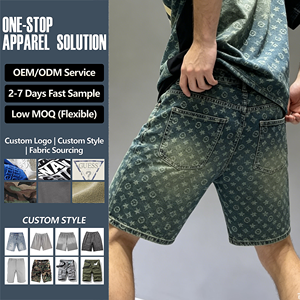 Shorts <span class=keywords><strong>en</strong></span> <span class=keywords><strong>jean</strong></span> délavé pour homme, style droit, mode estivale, décontracté, délavé, <span class=keywords><strong>short</strong></span> pour l'été - Product Image 2