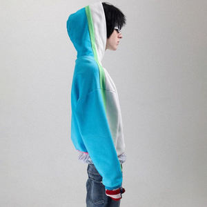 Sweat à capuche <span class=keywords><strong>pour</strong></span> homme en couleurs contrastées, poids lourd, couleur unie, sweat à capuche oversize <span class=keywords><strong>pour</strong></span> homme, sweat à capuche uni <span class=keywords><strong>pour</strong></span> homme - Product Image 3