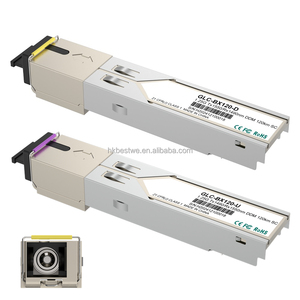 Módulo de Fibra Óptica BiDi Monomodo de 1490/1550nm SC de 120KM para Transmisión de Larga Distancia, Compatible con la Mayoría de los Switches - Product Image 1