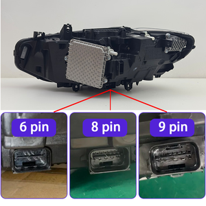 Faros Delanteros LED de Alta Calidad de 6000K Personalizables para F32/F36/F80/F82 Serie 4 M3/M4, DRL Amarillo/Ámbar/Rojo, Actualización de Modificación, 12V Xv - Product Image 4