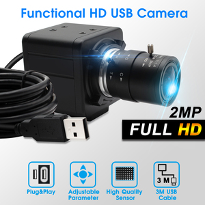 2MP 소니 IMX 322 센서 낮은 조명 가변 초점 산업용 usb 웹캠 카메라 주차 시스템 ELP-USBFHD06H-MFV(2.8-12MM) - Product Image 2