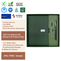 Agendas style journal en similicuir format B5 avec pages en similicuir, reliure thermique et feuilles mobiles pour un style classique
