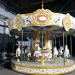 子供用ゲームカルーセル乗馬アミューズメントセンター機器 - Product Image 5