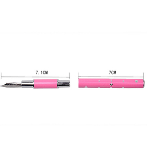 Pinceau de manucure multifonctionnel en métal avec poignée en forme de cœur pour nail art, traçage, pose de strass et outil de pointillage – Stylo à ongles professionnel pour salon - Product Image 6