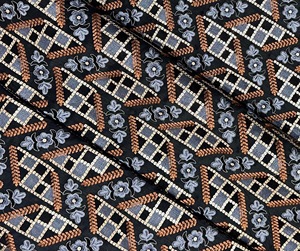 Nouveau design, broderie spéciale de haute qualité, tissu en maille brodé de sequins floraux multi-tailles - Product Image 3