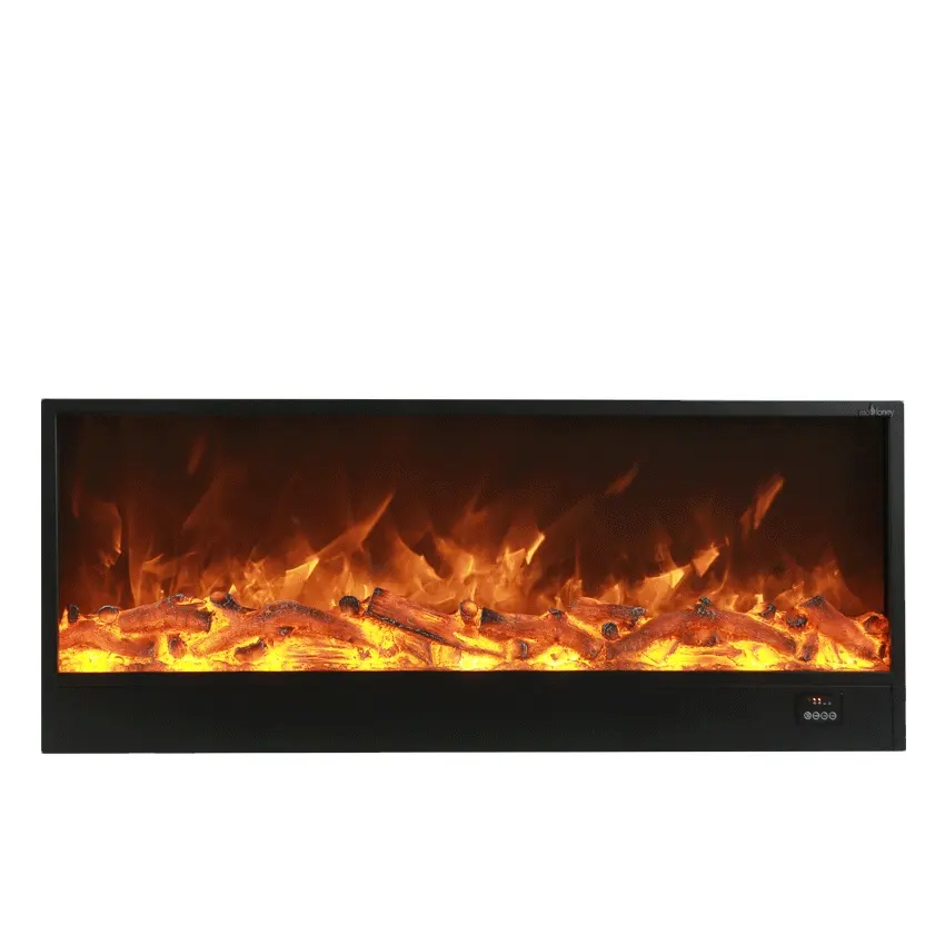 50インチ煙突無料ビルトイン装飾炎効果CE承認暖炉用人工光