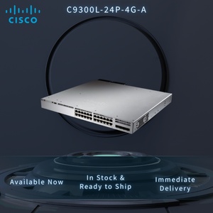 Cissos 9300L-24P-4G-A ตัวเร่งปฏิกิริยาใหม่ล่าสุดสวิตช์ POE 24พอร์ต4 gigabi SFP uplinks ใหม่ซีลฟังก์ชั่น SNMP 9300L-24P-4G-A - Product Image 3