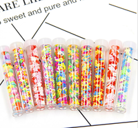 2019 BRICOLAGE bouteille tube paillettes slime kit 10ml poudre de paillettes